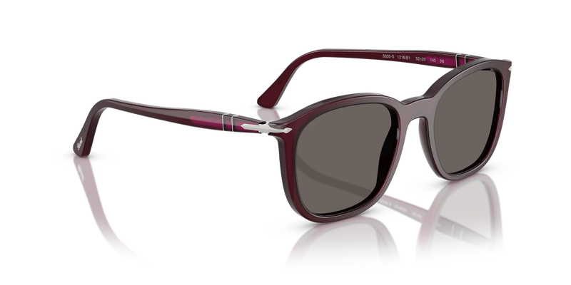 Persol PO3355S in Milky Plum / Dark Grey (1216B1) - Alternate View