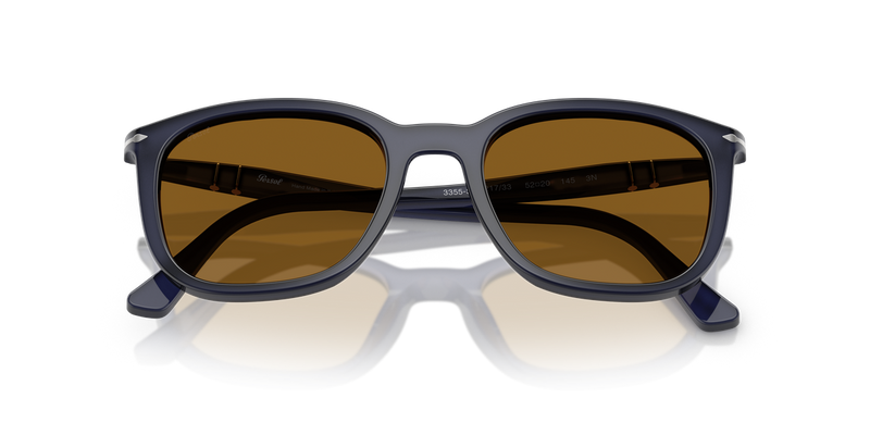 Persol PO3355S in Milky Depths Blue / Brown (121733) - Alternate View