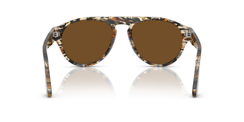 Persol PO3370S in Amber Brown/Pirate Black - Alternate View