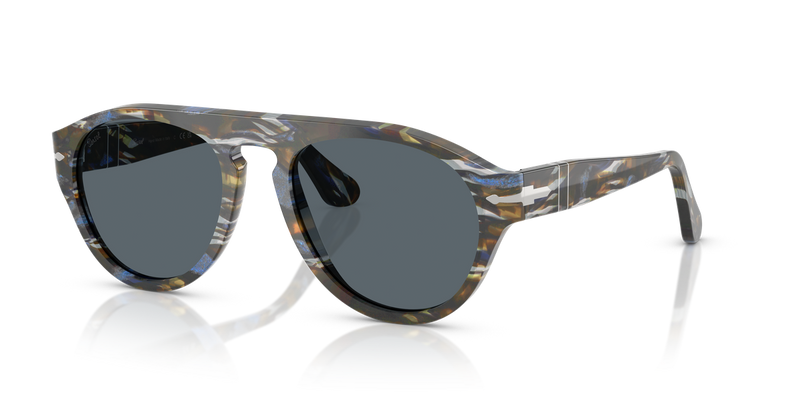 Persol PO3370S in Frost Grey/Nautical Blue - Alternate View
