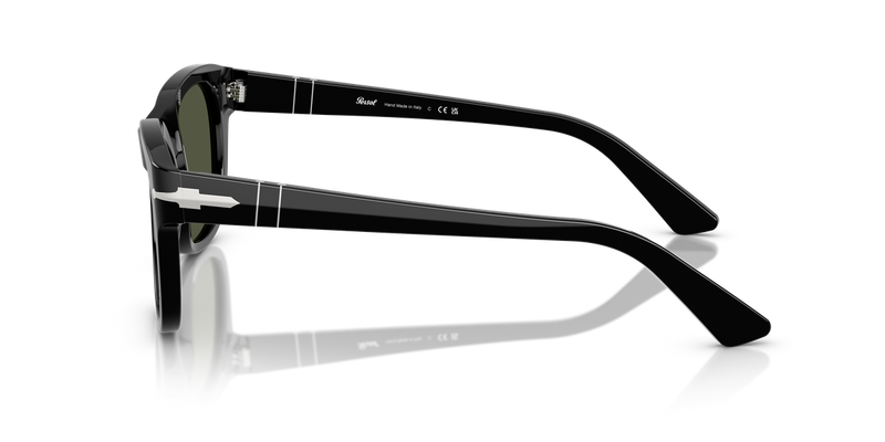 Persol PO3372S in Black / Green (95/31) - Alternate View