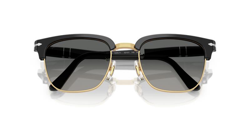 Persol PO3375S in Black / Gradient Grey (122571) - Side View