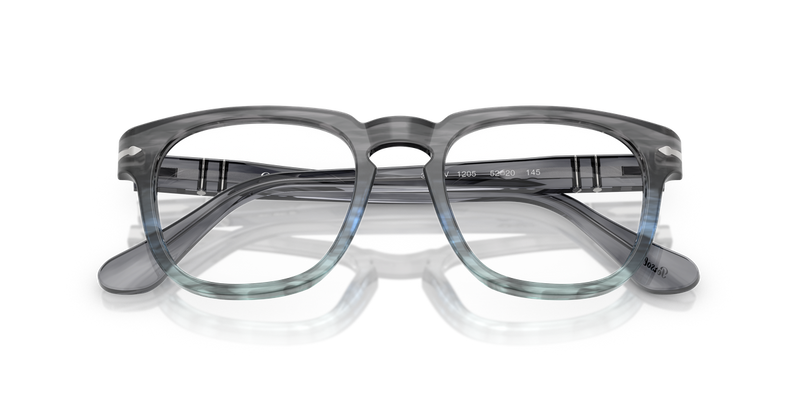 Persol PO3376V in Striped Grey - Alternate View