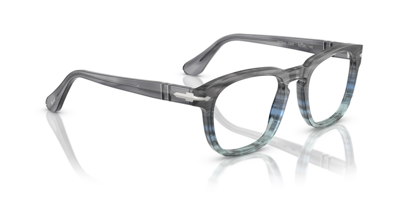 Persol PO3376V in Striped Grey - Alternate View