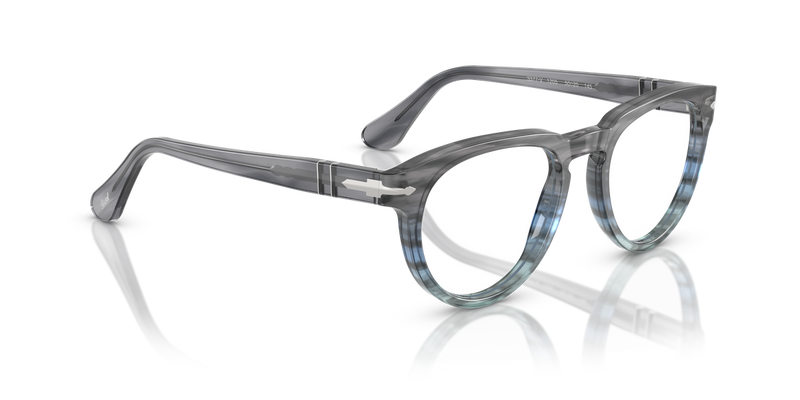 Persol PO3377V in Striped Grey - Alternate View
