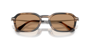 Striped Black & Greish Brown / Brown (123653)