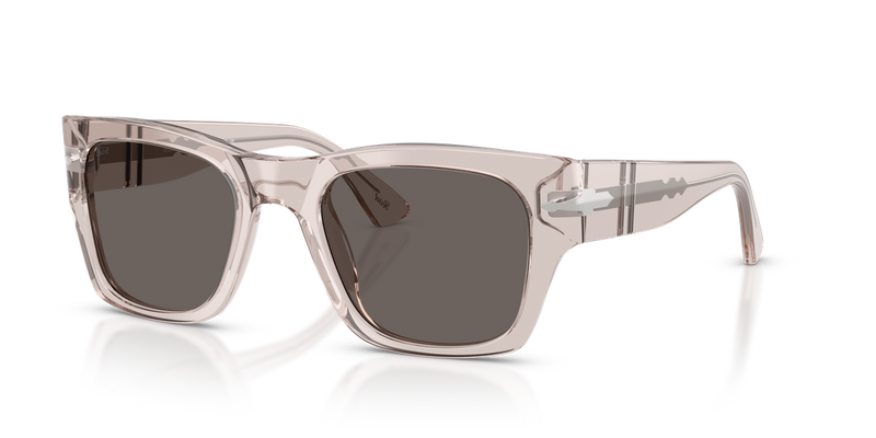 Persol PO3384S in Transparent Brown Grey / Dark Grey (1229B1) - Alternate View