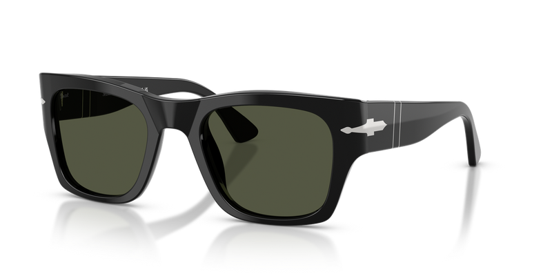 Persol PO3384S in Black / Green (95/31) - Alternate View