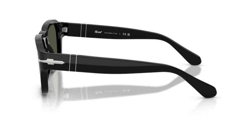 Persol PO3386S in Black / Green (95/31) - Alternate View