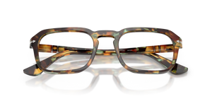 Tortoise Brown & Pearl Green / Clear (1230)