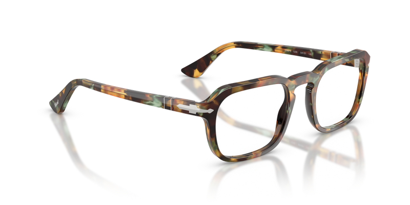 Persol PO3390V in Tortoise Brown & Pearl Green / Clear (1230) - Alternate View