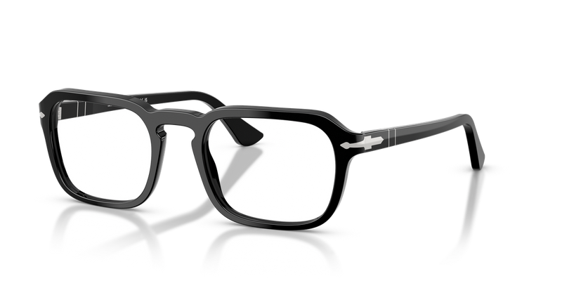 Persol PO3390V in Black / Clear (95) - Alternate View