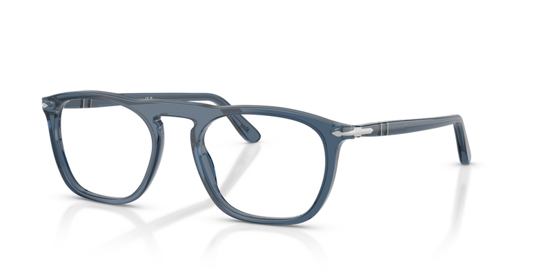 Persol PO3391V in Transparent Denim Blue / Clear (1197) - Front View