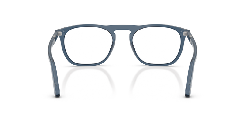 Persol PO3391V in Transparent Denim Blue / Clear (1197) - Temple Detail