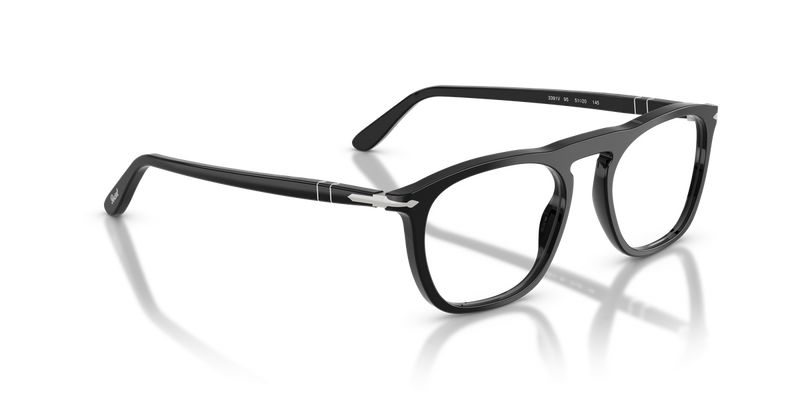 Persol PO3391V in Black / Clear (95) - Alternate View