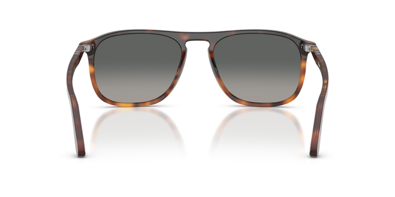 Persol PO3392S in Gradient Havana / Gradient Grey (116071) - Temple Detail