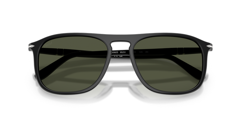 Persol PO3392S in Black / Green (95/31) - Alternate View