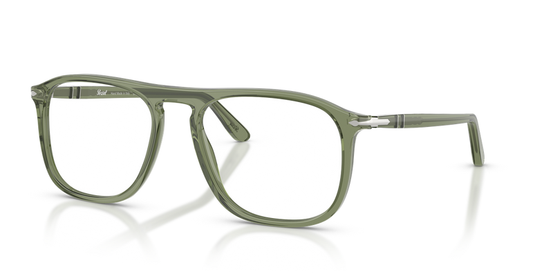 Persol PO3392V in Transparent Green / Clear (1226) - Alternate View