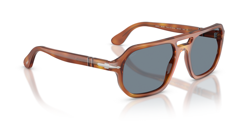 Persol GUIDO in Terra Di Siena / Light Blue (96/56) - Alternate View