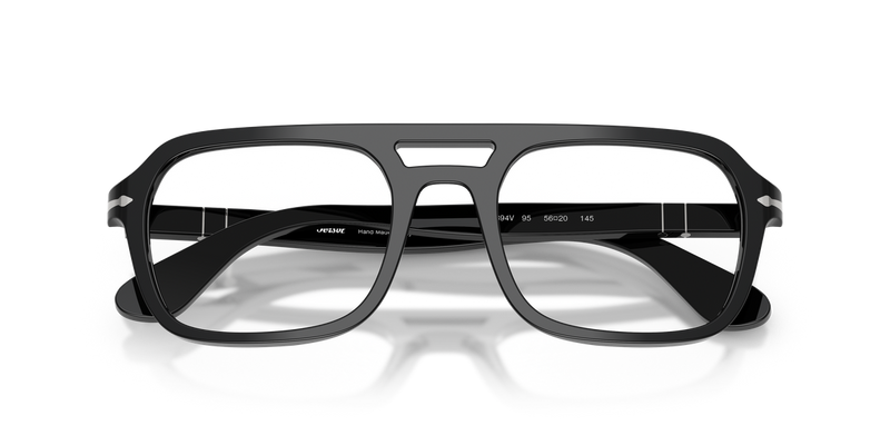 Persol PO3394V in Black / Clear (95) - Alternate View