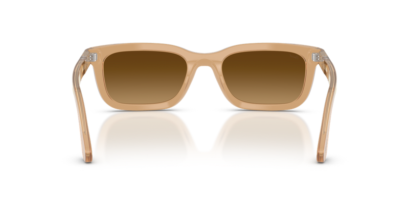 Persol PO3396S in Opal Beige / Light Brown Gradient Dark Brow (116985) - Temple Detail