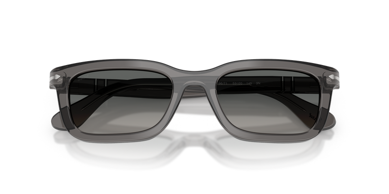Persol PO3396S in Transparent Grey / Gradient Grey (119671) - Alternate View