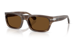 Striped Brown / Brown Polarized (120857)