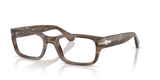 Striped Brown / Clear (1208)