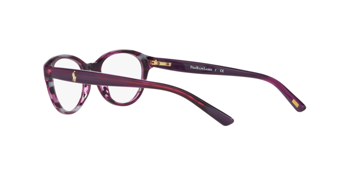 Polo Prep 0PP8526 in Shiny Purple Horn - Side View