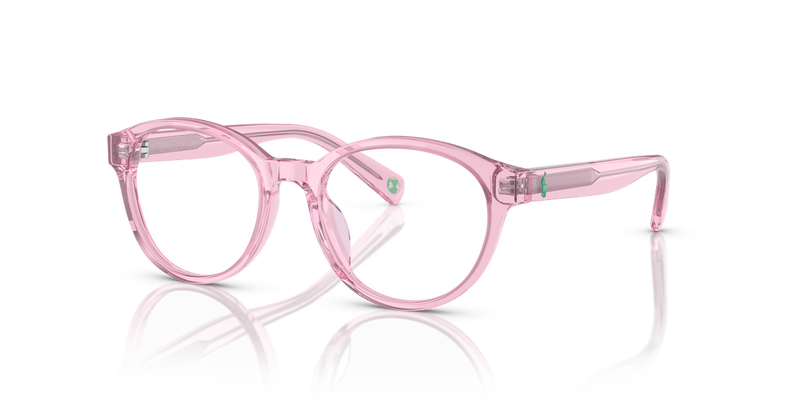 Polo Prep 0PP8546U in Shiny Transparent Pink - Alternate View