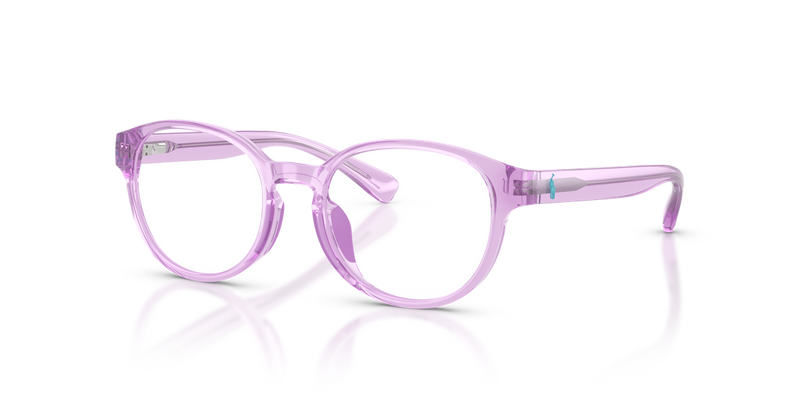 Polo Prep 0PP8550U in Shiny Transparent Purple - Alternate View