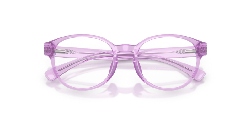 Polo Prep 0PP8550U in Shiny Transparent Purple - Alternate View