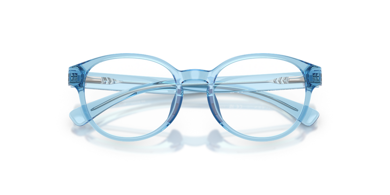 Polo Prep 0PP8550U in Shiny Transparent Blue - Alternate View