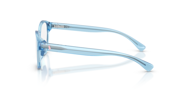 Polo Prep 0PP8550U in Shiny Transparent Blue - Alternate View