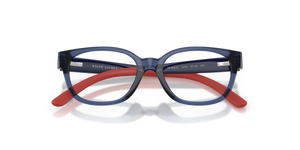 Shiny Transparent Navy Blue / Demo Lens (5716)