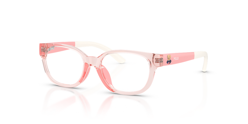 Polo Prep 0PP8551U in Shiny Transparent Pink - Alternate View