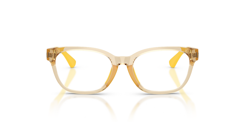 Polo Prep 0PP8553U in Shiny Transparent Light Yellow - Alternate View