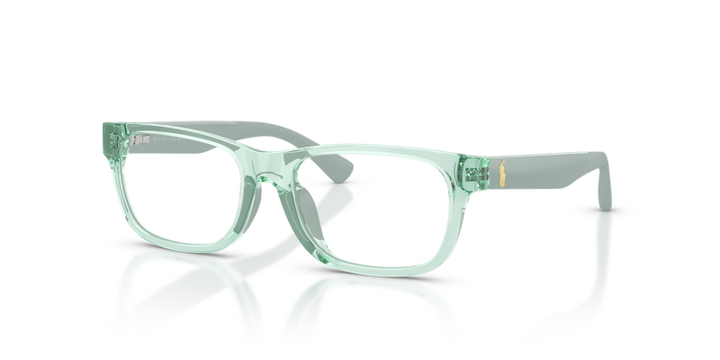 Polo Prep 0PP8555U in Shiny Transparent Light Green - Alternate View