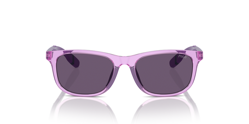 Polo Prep 0PP9507U in Shiny Transparent Lilac - Alternate View
