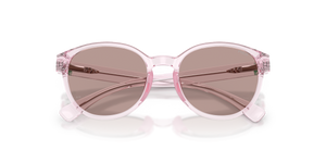 Shiny Transparent Pink / Light Purple Brown (61937N)