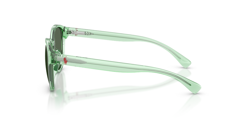 Polo Prep 0PP9509U in Shiny Transparent Light Green - Alternate View
