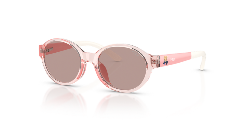 Polo Prep 0PP9510U in Shiny Transparent Pink - Alternate View