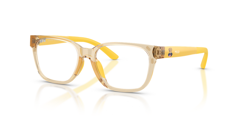 Polo Prep 0PP9511U in Shiny Transparent Light Yellow - Alternate View