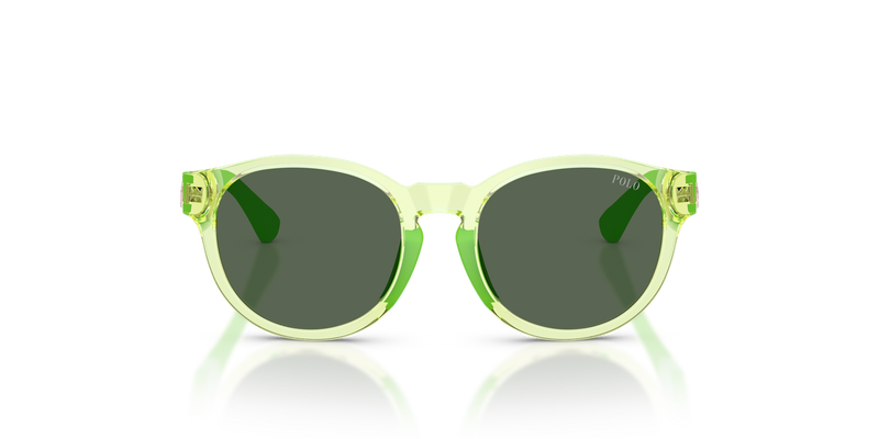 Polo Prep 0PP9512U in Shiny Transparent Green - Alternate View