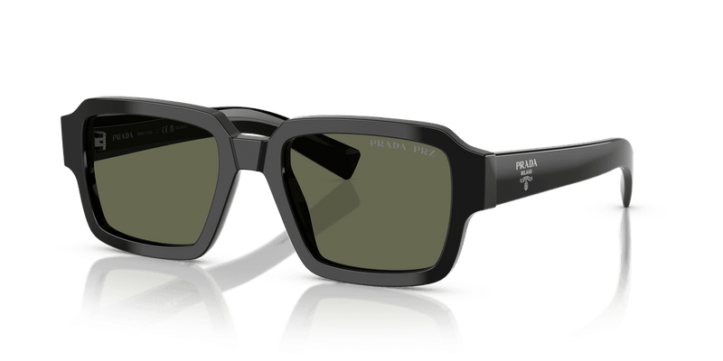 Prada PR 02ZSF in Black / Green Polar (1AB03R) - Alternate View