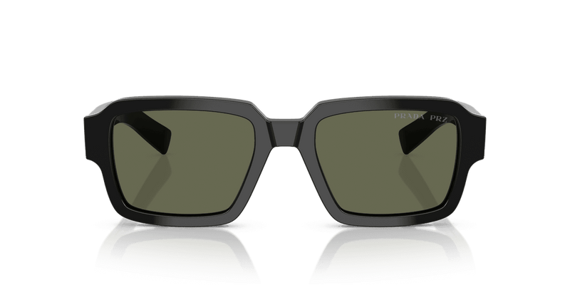 Prada PR 02ZSF in Black / Green Polar (1AB03R) - Alternate View