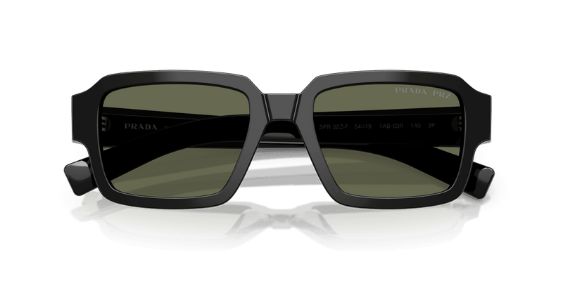 Prada PR 02ZSF in Black / Green Polar (1AB03R) - Alternate View