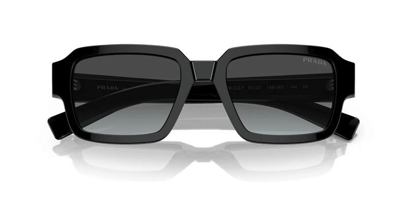 Prada PR 02ZSF in Black / Graphite Sfumato Cristallo (1AB06T) - Alternate View