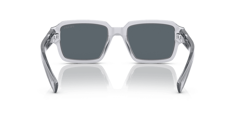 Prada PR 02ZSF in Transparent Grey / Blue (U430A9) - Alternate View