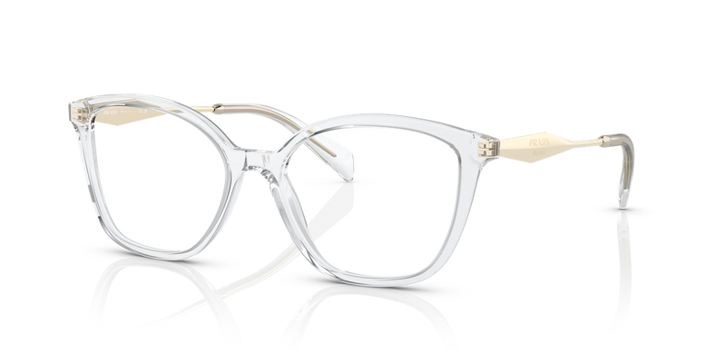 Prada PR 02ZV in Crystal / Demo Lens (2AZ1O1) - Front View